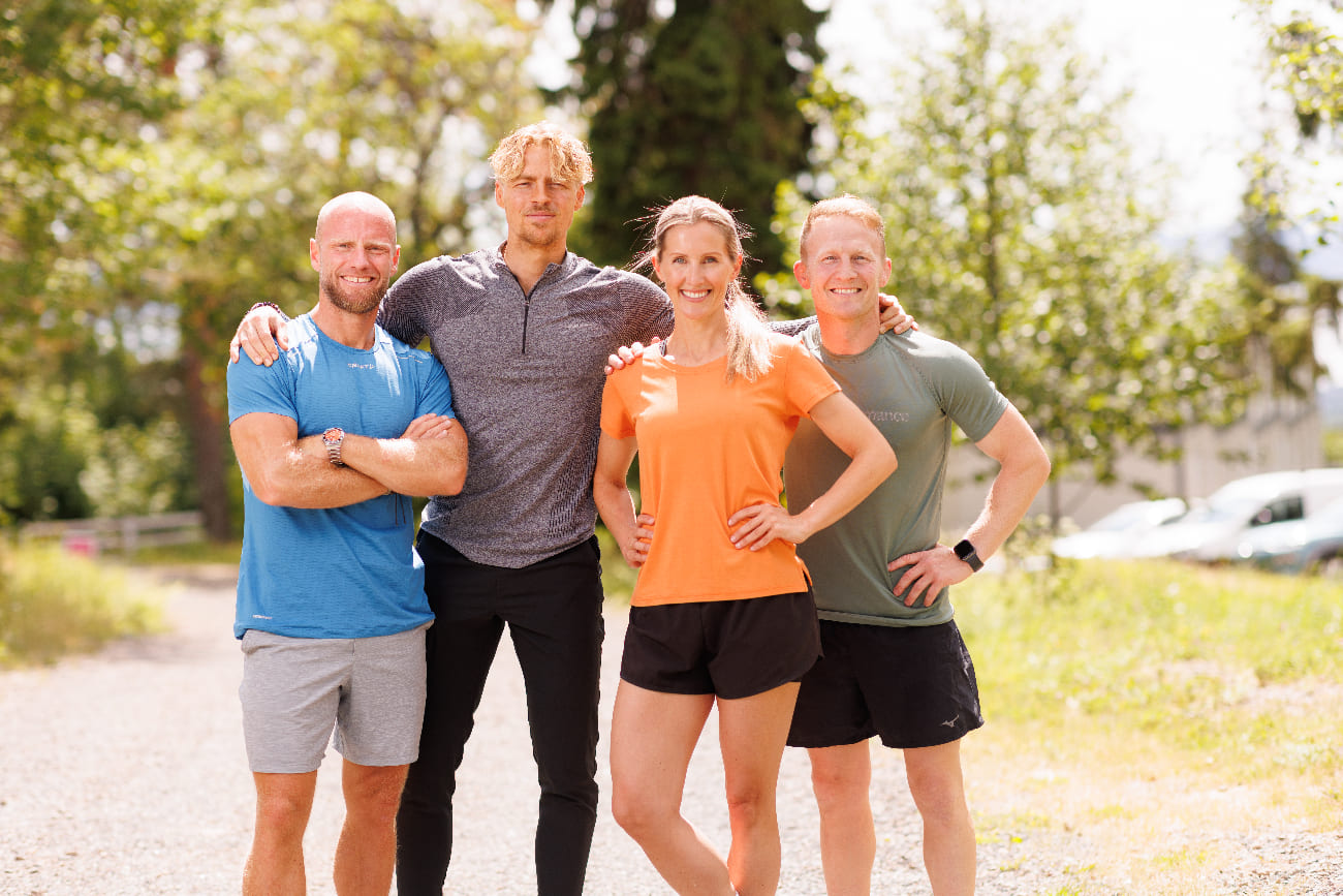 An inspiring fitness scene