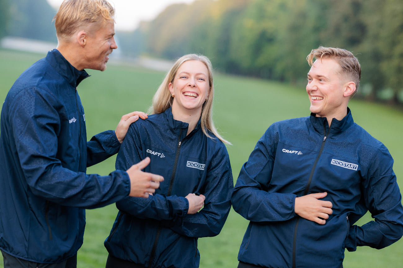 An inspiring fitness scene