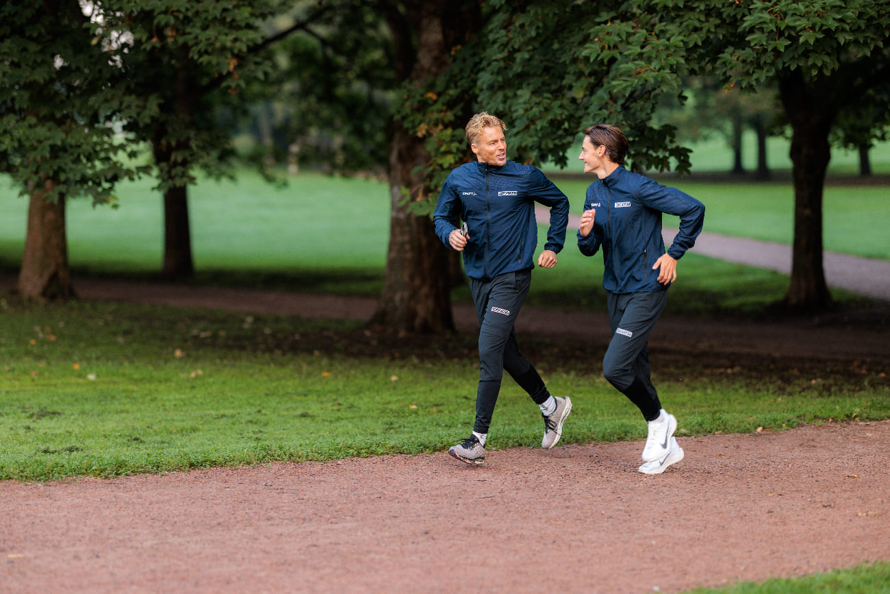 An inspiring fitness scene