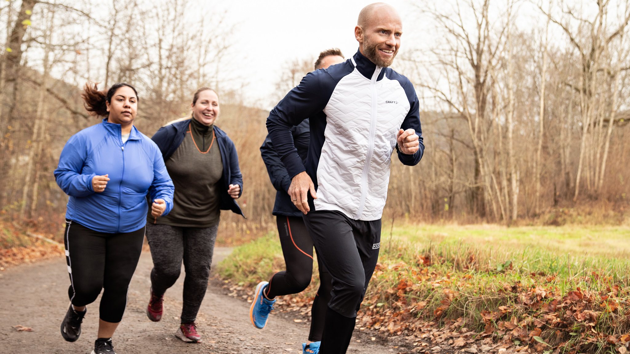 An inspiring fitness scene