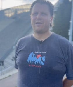 An inspiring fitness scene