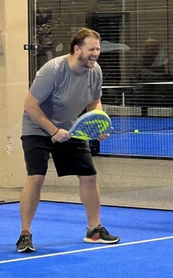 An inspiring fitness scene